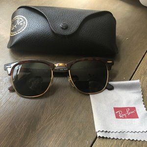 Ray-Ban Classic Tortoise Clubmaster Sunglasses